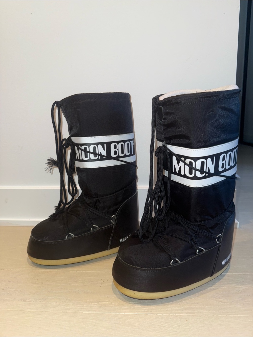 Moon Boot Women's Black Snow Boots